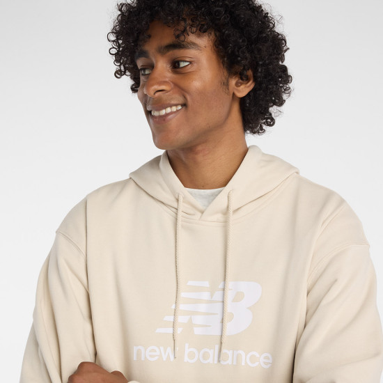 New Balance Ανδρικό φούτερ Stacked Logo French Terry Hoodie